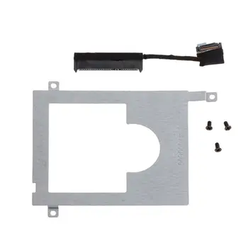1 Комплект жесткого диска Caddy Кронштейн Адаптер для жесткого диска SSD Кабельный разъем Аксессуар для ноутбука Винт для DELL E7450 Комплект Горячий