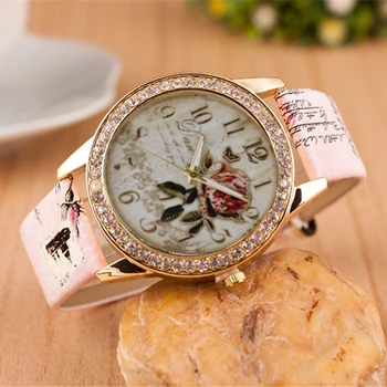 Кварцевые часы, Красивые Блестящие Повседневные Элегантные Часы, Женские наручные часы для девочек, Lady LL @17