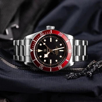 Мужские механические часы BENYAR 2023, лучший бренд класса Люкс, Автоматические мужские наручные часы из нержавеющей стали, водонепроницаемые спортивные часы 100 м