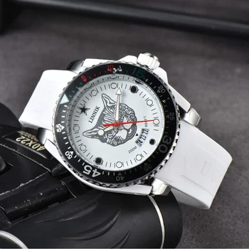 Новые Оригинальные брендовые женские часы для мужчин, роскошные кварцевые наручные часы с каучуковым ремешком, модные дизайнерские часы AAA, Бесплатная доставка